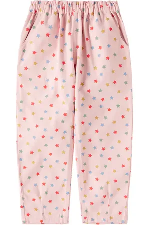 Konges Sløjd Konges Sløjd Pantaloni Fen in cotone con stampa