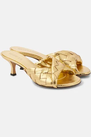 Bottega Veneta Mules Blink 50 in pelle Intrecciato