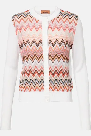 Missoni Cardigan in maglia a zig-zag