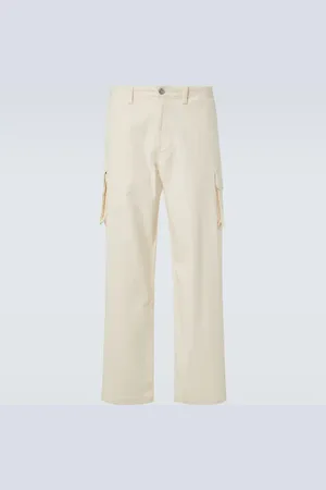 OUR LEGACY Pantaloni cargo Mount in cotone a righe