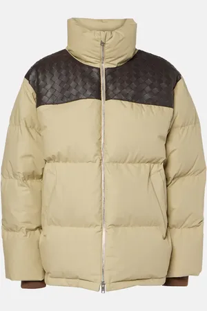 Bottega Veneta Piumino con pelle