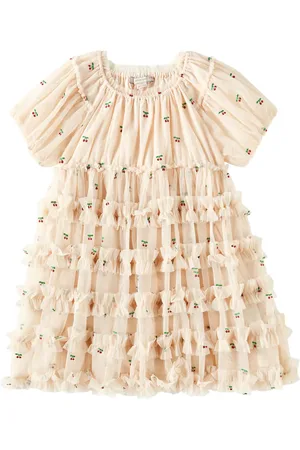 Konges Sløjd Konges Sløjd Abito Carli in tulle con paillettes