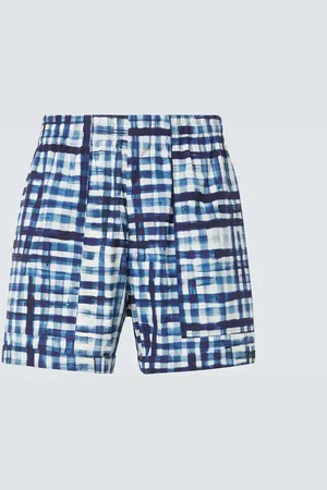 Bottega Veneta Bermuda in cotone a quadri