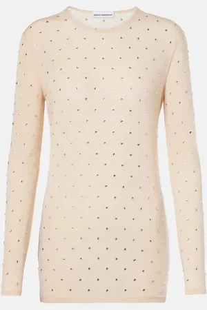 Paco rabanne Top con cristalli
