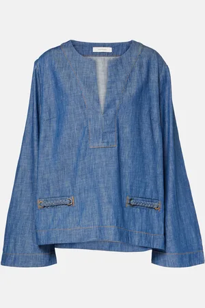 ZIMMERMANN Blusa di jeans Wylie