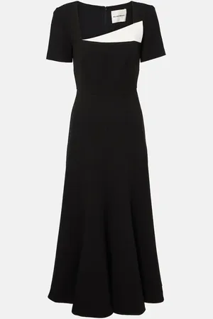 Roland Mouret Abito midi in cady