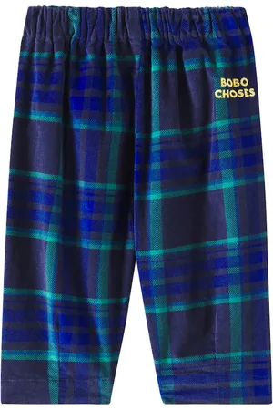 Bobo Choses Baby - Pantaloni in cotone a quadri