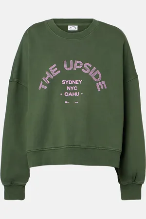 The Upside Felpa Jetset Paloma in cotone con logo