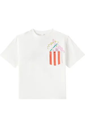 Stella McCartney T-shirt in cotone con stampa