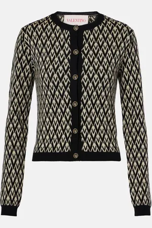 VALENTINO Cardigan in lana vergine Toute la V