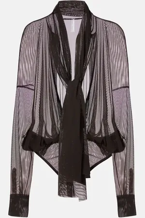 Norma Kamali Body oversize in mesh
