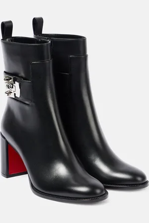 Christian Louboutin Stivaletti Booty Lock 70 in pelle