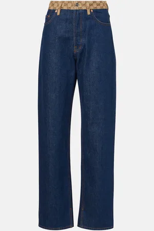 Gucci Jeans a gamba larga e a vita alta