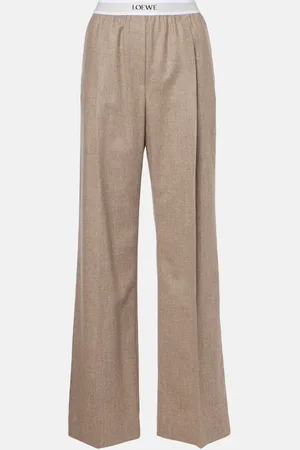 Loewe Pantaloni a gamba larga in cashmere