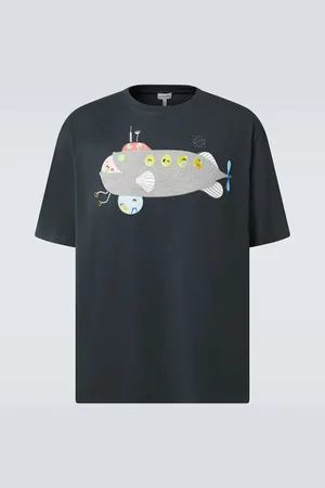 Loewe X Suna Fujita - T-shirt Submarine in cotone