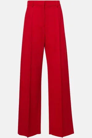 VALENTINO Pantaloni in grisaglia di lana vergine
