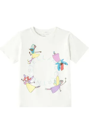 Stella McCartney T-shirt in cotone con stampa