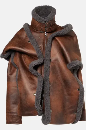 Y / PROJECT Giacca Snap Off con shearling sintetico