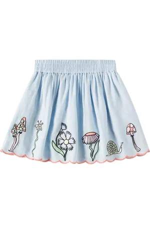 Stella McCartney Shorts in lino e cotone
