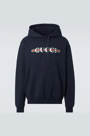 Gucci Felpa in jersey di cotone con logo