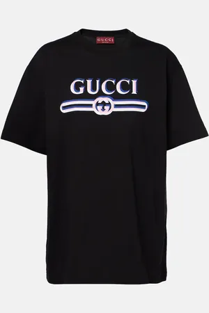 Gucci T-shirt in jersey di cotone con stampa