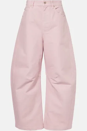 Loewe Pantaloni con gamba arrotondata