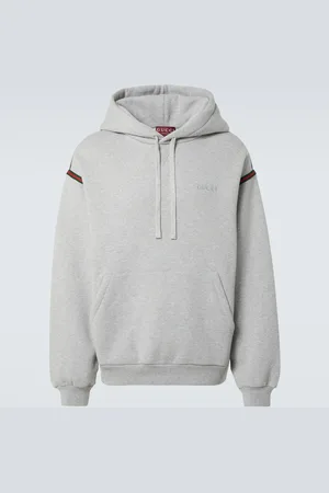 Gucci Felpa Web in jersey di cotone