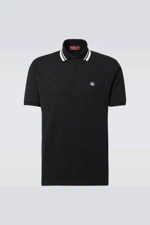 Gucci Polo GG Web in misto cotone