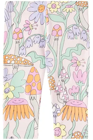 Stella McCartney Baby - Leggings in cotone con stampa