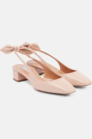 Aquazzura Pumps slingback Very Bow Tie 35 in pelle