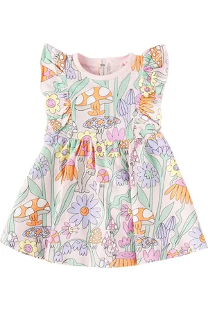 Stella McCartney Baby - Abito in cotone con stampa
