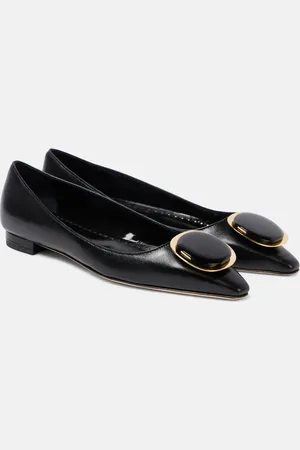 Manolo Blahnik Ballerine Chiaran in pelle