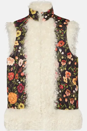 La DoubleJ Gilet Folk con pelliccia sintetica