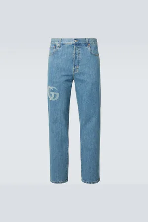 Gucci Jeans slim Double G a vita media