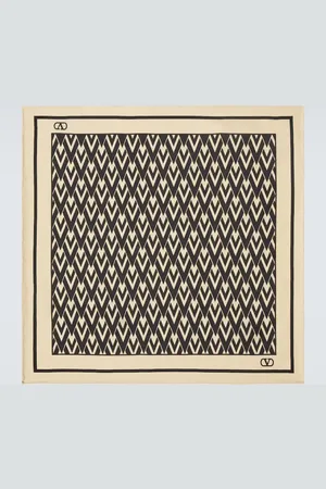 VALENTINO GARAVANI Foulard in seta Toute La V