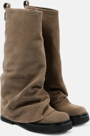 The Attico Stivali Robin in suede