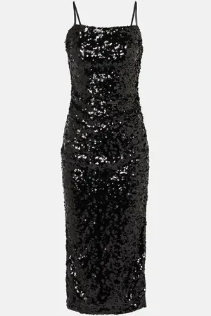 Dolce & Gabbana Abito midi con paillettes