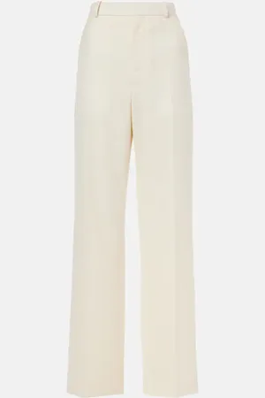 WARDROBE.NYC Pantaloni a vita bassa in lana