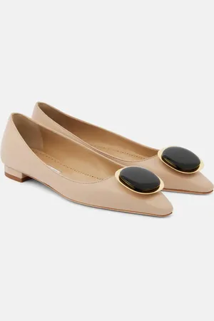Manolo Blahnik Ballerine Chiaran in pelle