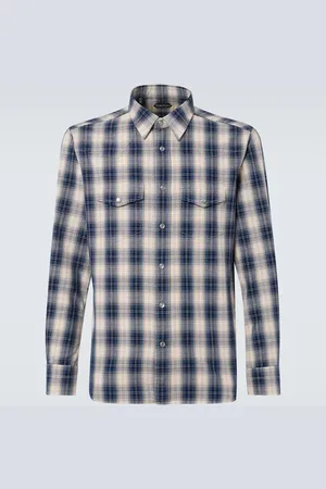 Tom Ford Camicia in cotone a quadri
