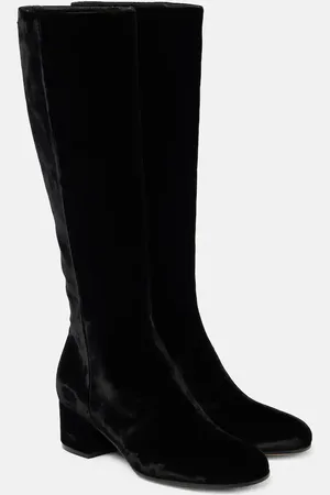 Gianvito Rossi Stivali Joelle 45 in velluto