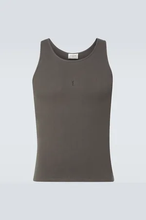 Saint Laurent Tank top in cotone