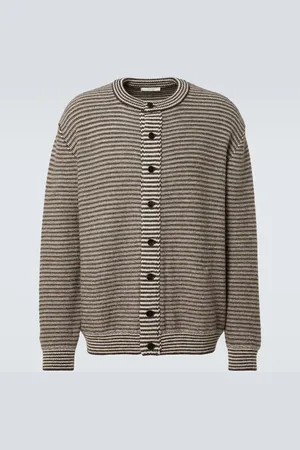The Row Cardigan Doyle in alpaca a righe