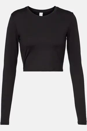 alo Top cropped Alosoft in tessuto tecnico
