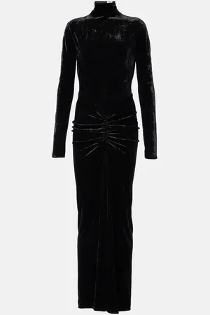 Alaïa Alaïa Abito midi in velluto