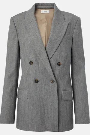 Vince Blazer doppiopetto in twill