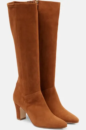 Manolo Blahnik Stivali Pitana in suede