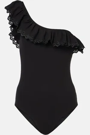 ULLA JOHNSON Costume intero Solara Maillot con volant