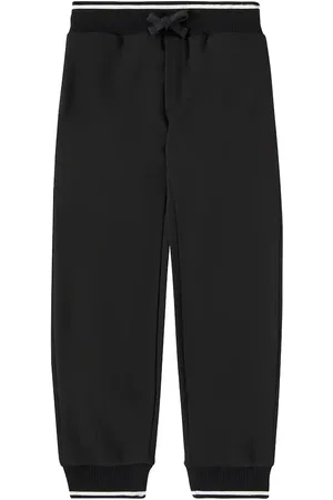 Dolce & Gabbana Pantaloni sportivi DG in jersey di cotone