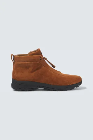 Ermenegildo Zegna Sneakers Triple Stitch Vetta in suede